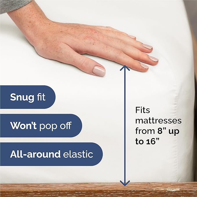 King Size 4 Piece Sheet Set - Image 3